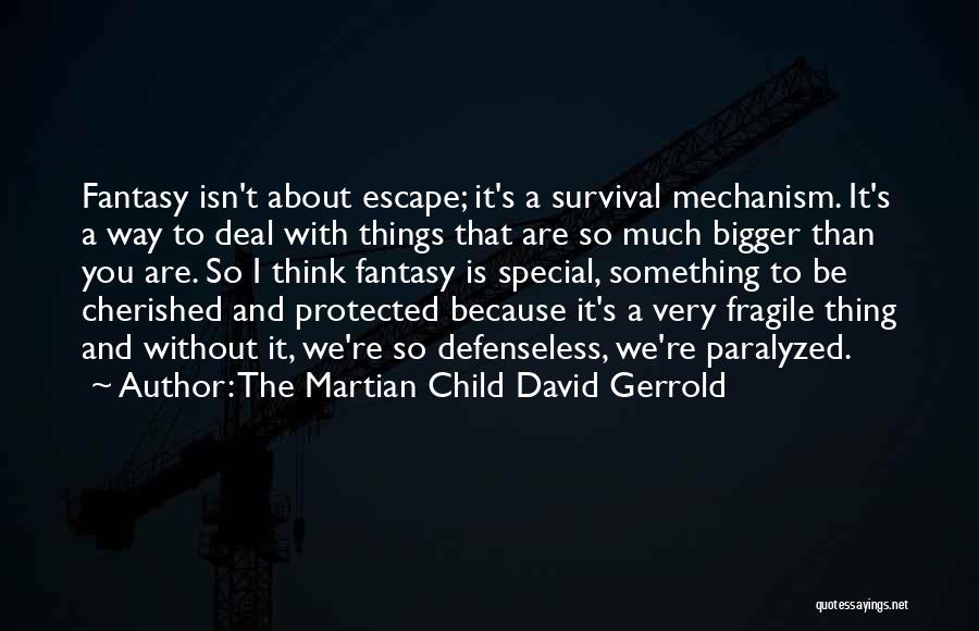 Bigger Things Quotes By The Martian Child David Gerrold