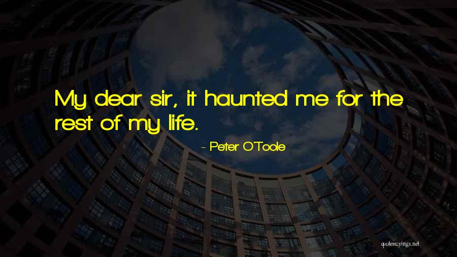 Biggest Loser Inspirational Quotes By Peter O'Toole