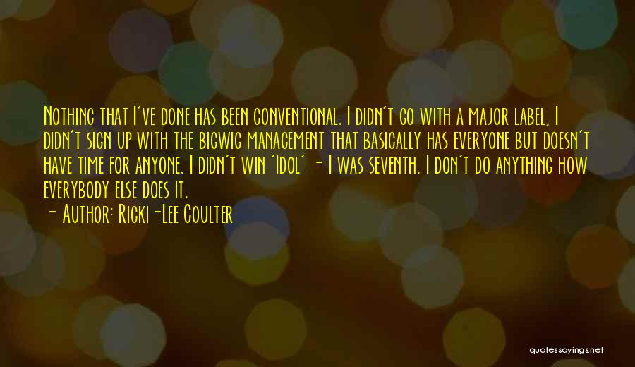 Bigwig Quotes By Ricki-Lee Coulter