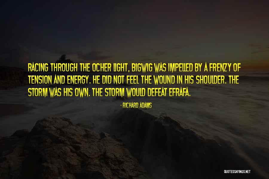 Bigwig Watership Quotes By Richard Adams Bigwig Watership Quotes By Richard Adams