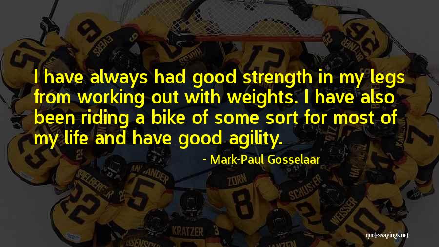 Bike Life Quotes By Mark-Paul Gosselaar