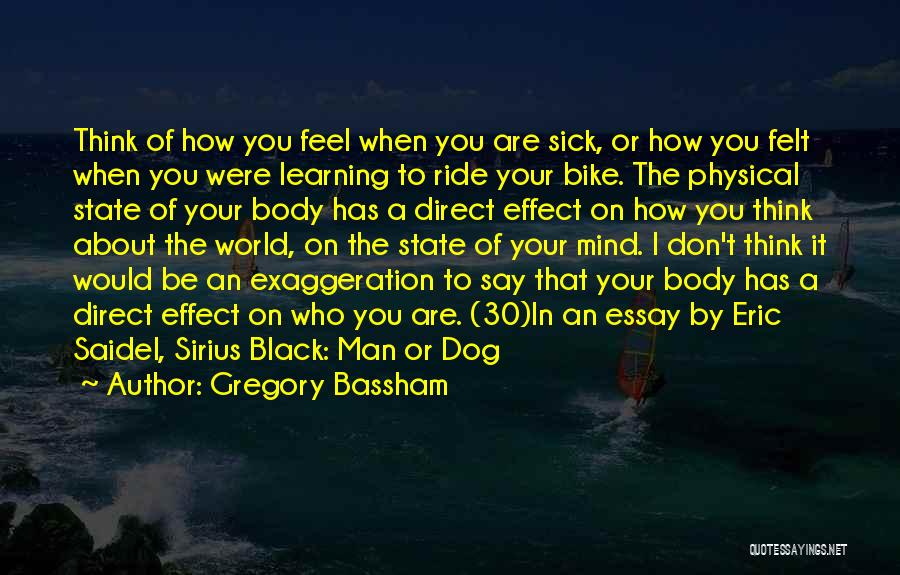 Bike Ride Feeling Quotes By Gregory Bassham Bike Ride Feeling Quotes By Gregory Bassham