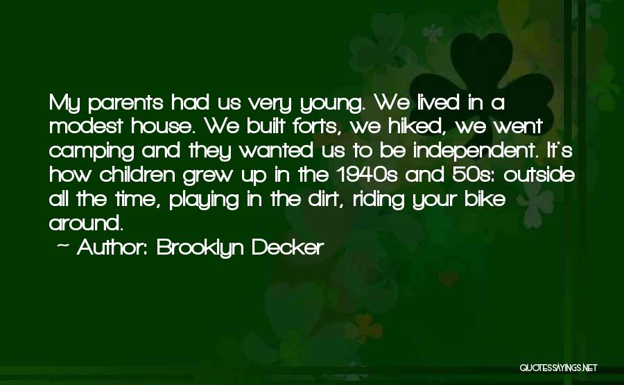 Bike Riding Quotes By Brooklyn Decker