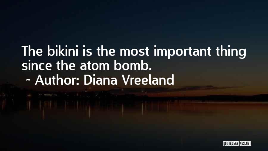 Bikini Quotes By Diana Vreeland