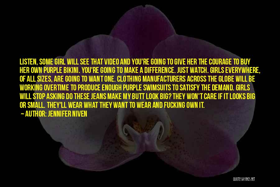 Bikini Quotes By Jennifer Niven