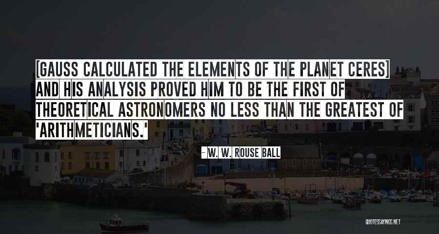 Bilal Hassani Quotes By W. W. Rouse Ball Bilal Hassani Quotes By W. W. Rouse Ball