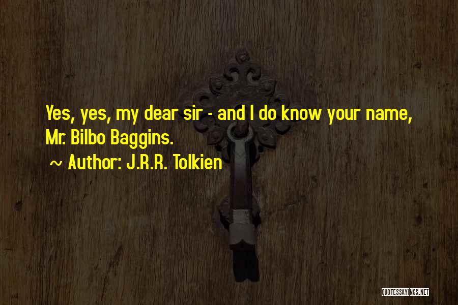 Bilbo Baggins Quotes By J.R.R. Tolkien