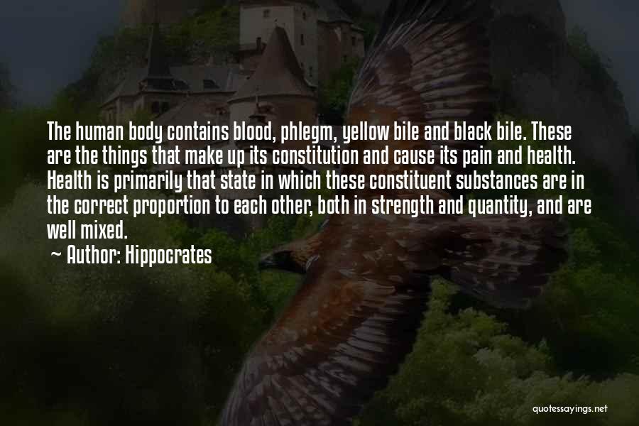 Bile Quotes By Hippocrates