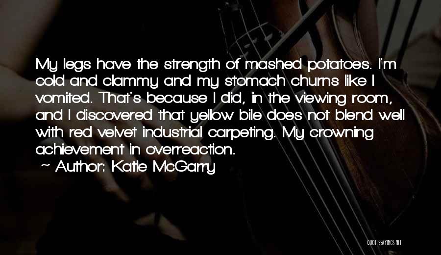 Bile Quotes By Katie McGarry