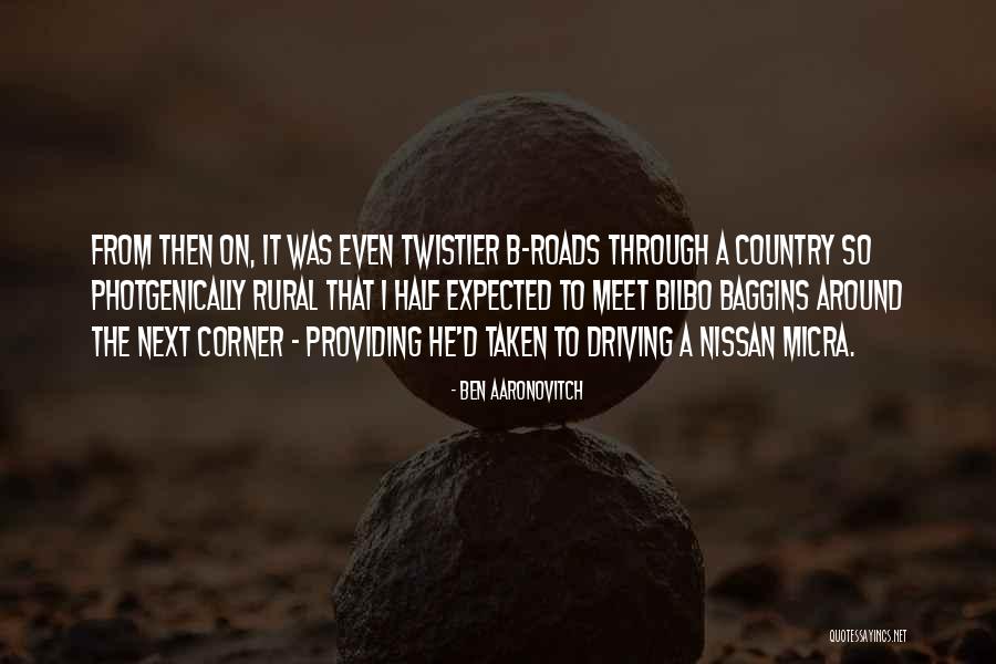 Bilgehan Ozpeynirci Quotes By Ben Aaronovitch Bilgehan Ozpeynirci Quotes By Ben Aaronovitch