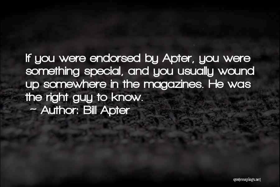 Bill Apter Quotes 1937647