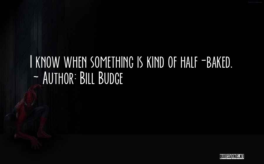 Bill Budge Quotes 1790019