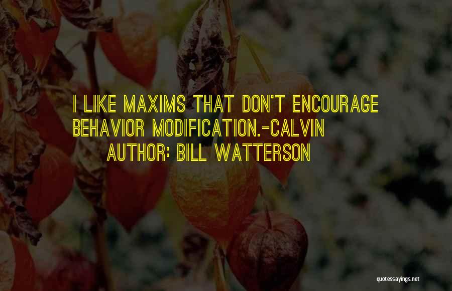 Bill Cox Quotes By Bill Watterson