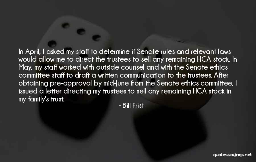 Bill Frist Quotes 108866 Bill Frist Quotes 108866