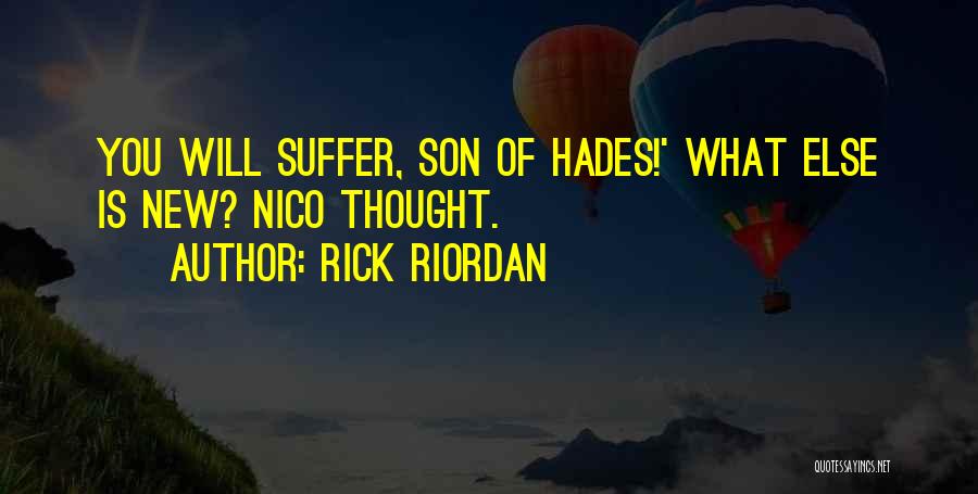 Bill Kerr Quotes By Rick Riordan