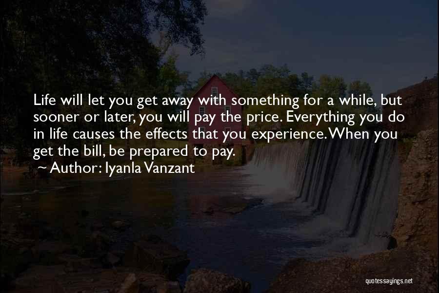 Bill Pay Quotes By Iyanla Vanzant