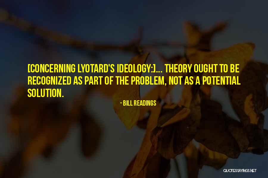 Bill Readings Quotes 2066309 Bill Readings Quotes 2066309