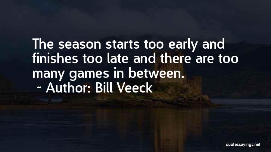 Bill Veeck Quotes 124070