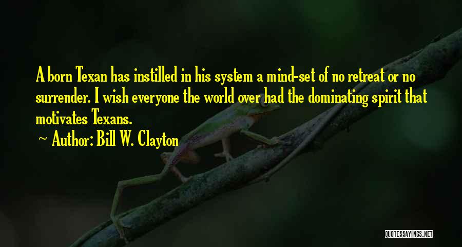 Bill W. Clayton Quotes 197995