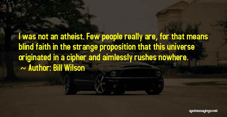 Bill Wilson Quotes 406094