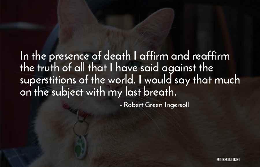 Billboards In Times Quotes By Robert Green Ingersoll Billboards In Times Quotes By Robert Green Ingersoll