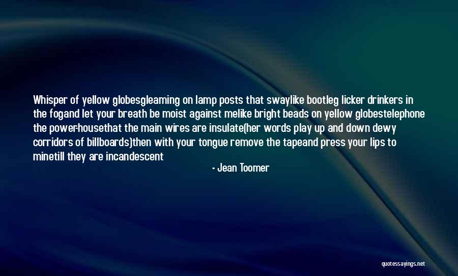 Billboards Quotes By Jean Toomer Billboards Quotes By Jean Toomer