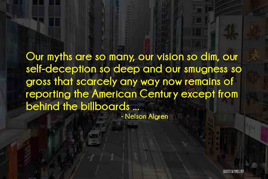 Billboards Quotes By Nelson Algren