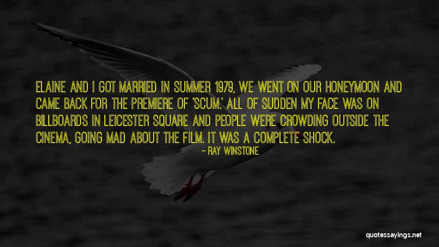 Billboards Quotes By Ray Winstone Billboards Quotes By Ray Winstone