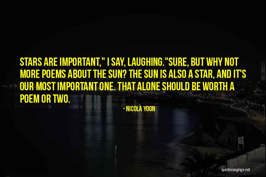 Billewicz Cindy Quotes By Nicola Yoon Billewicz Cindy Quotes By Nicola Yoon