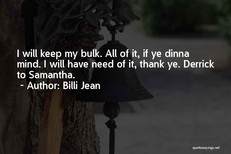 Billi Jean Quotes 300428