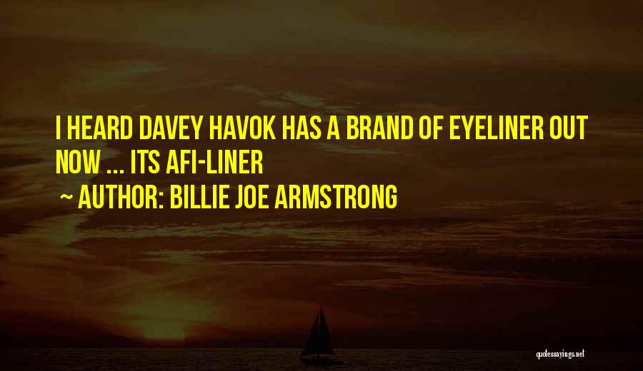 Billie Armstrong Quotes By Billie Joe Armstrong