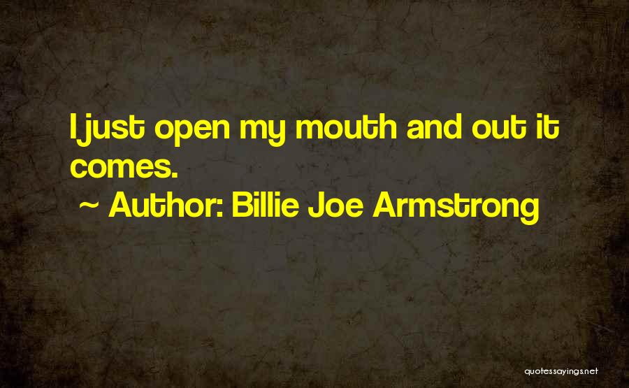 Billie Joe Quotes By Billie Joe Armstrong