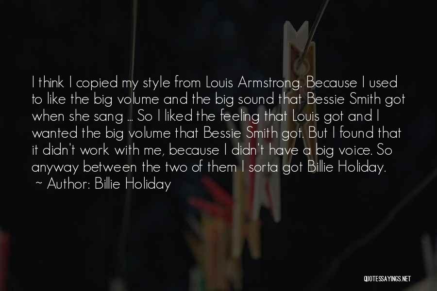 Billie Quotes By Billie Holiday