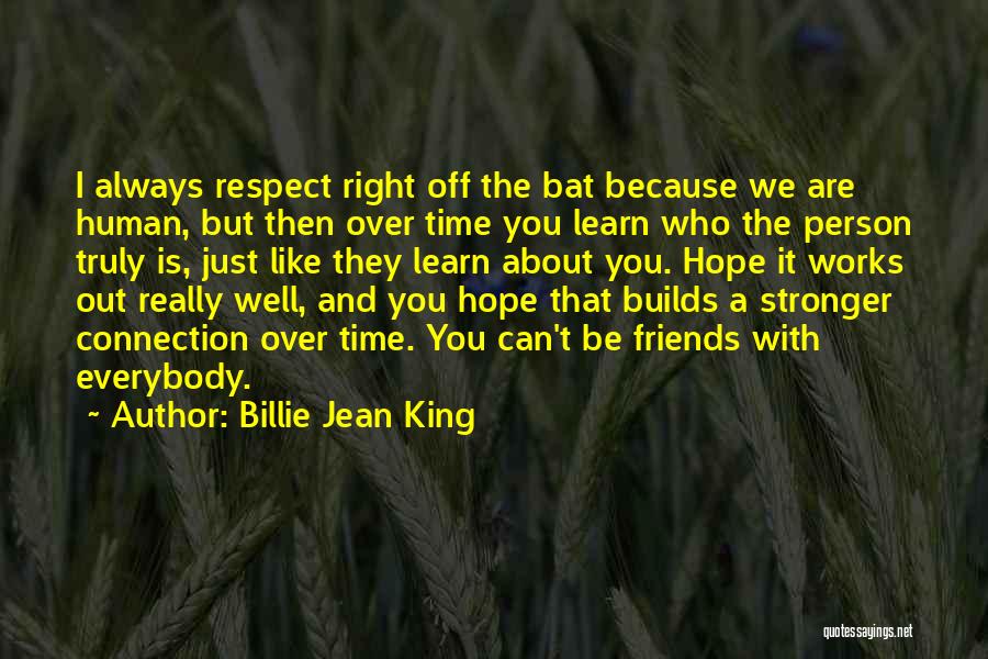 Billie Quotes By Billie Jean King