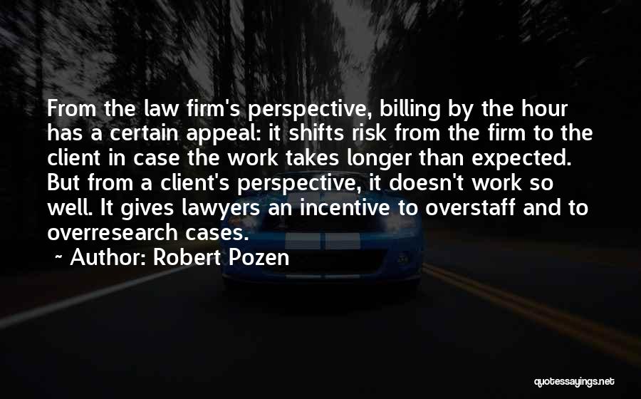 Billing Quotes By Robert Pozen