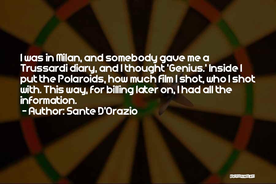 Billing Quotes By Sante D'Orazio