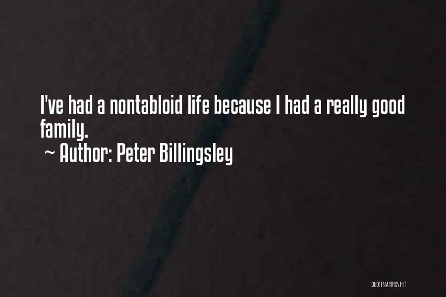 Billingsley Quotes By Peter Billingsley