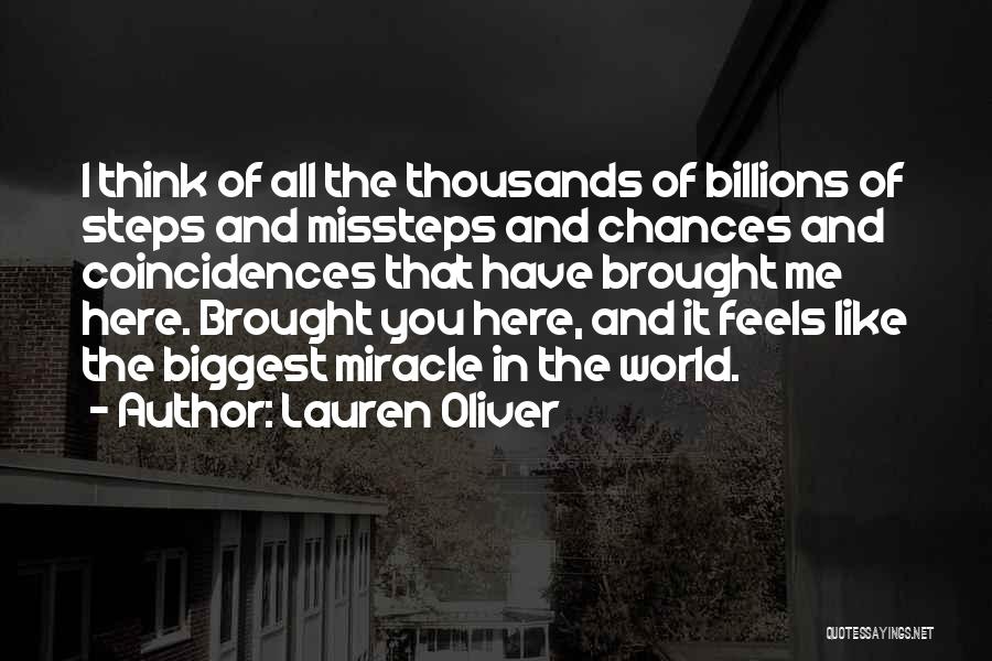 Billions Best Quotes By Lauren Oliver