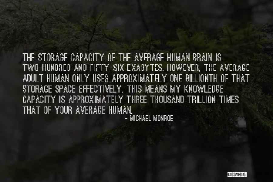 Billionth Quotes By Michael Monroe Billionth Quotes By Michael Monroe