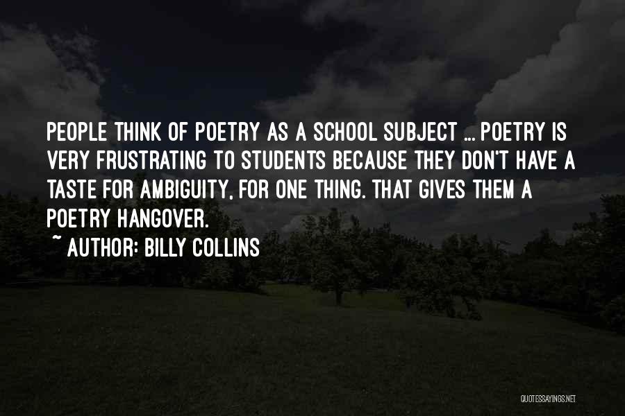 Billy Collins Quotes 1086706