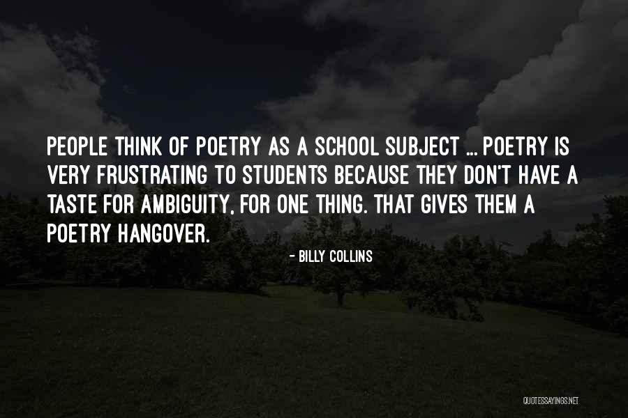 Billy Collins Quotes 1086706