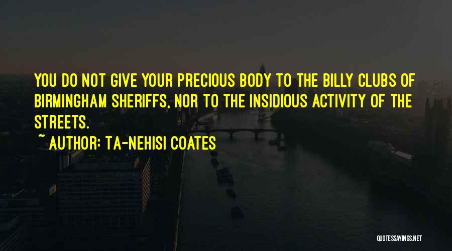 Billy Cox Inspirational Quotes By Ta-Nehisi Coates