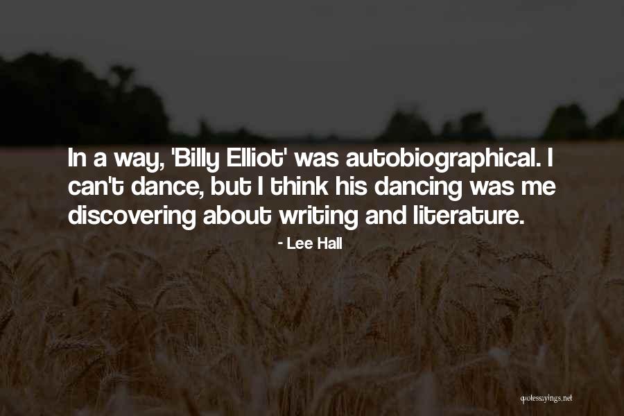 Billy Me Quotes By Lee Hall Billy Me Quotes By Lee Hall