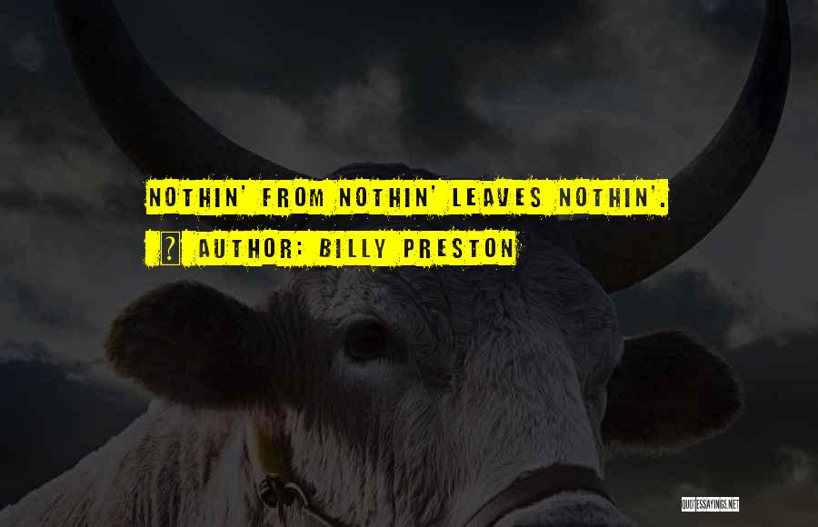 Billy Preston Quotes 2012713