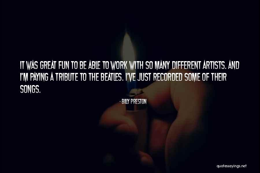 Billy Preston Quotes 2094956 Billy Preston Quotes 2094956