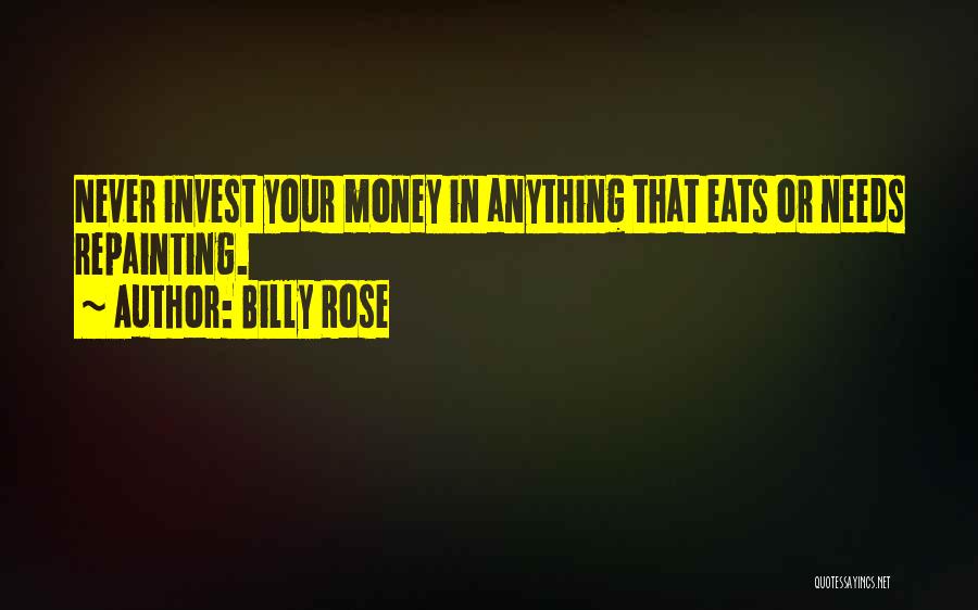 Billy Rose Quotes 159041