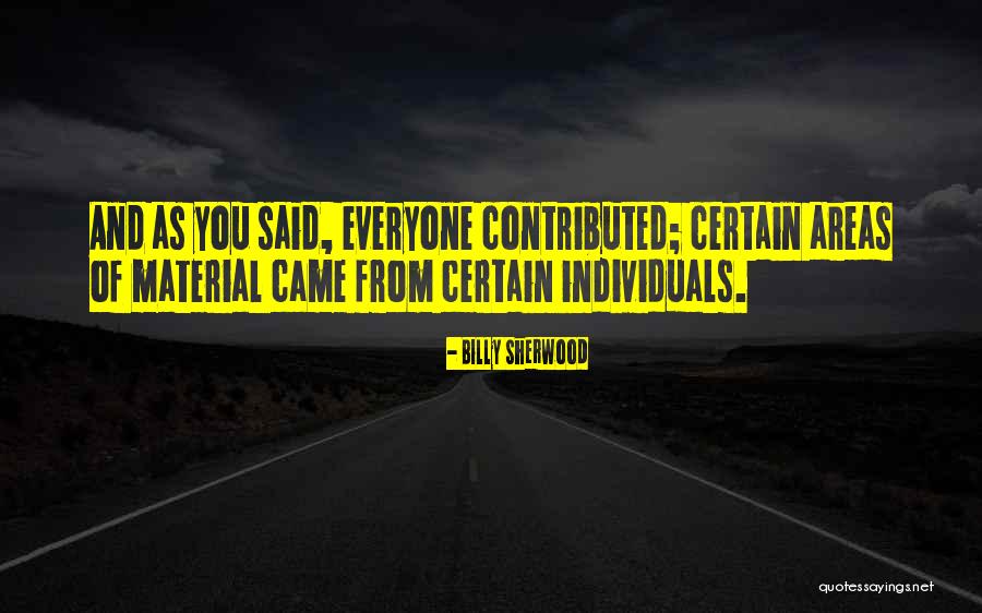 Billy Sherwood Quotes 231618 Billy Sherwood Quotes 231618