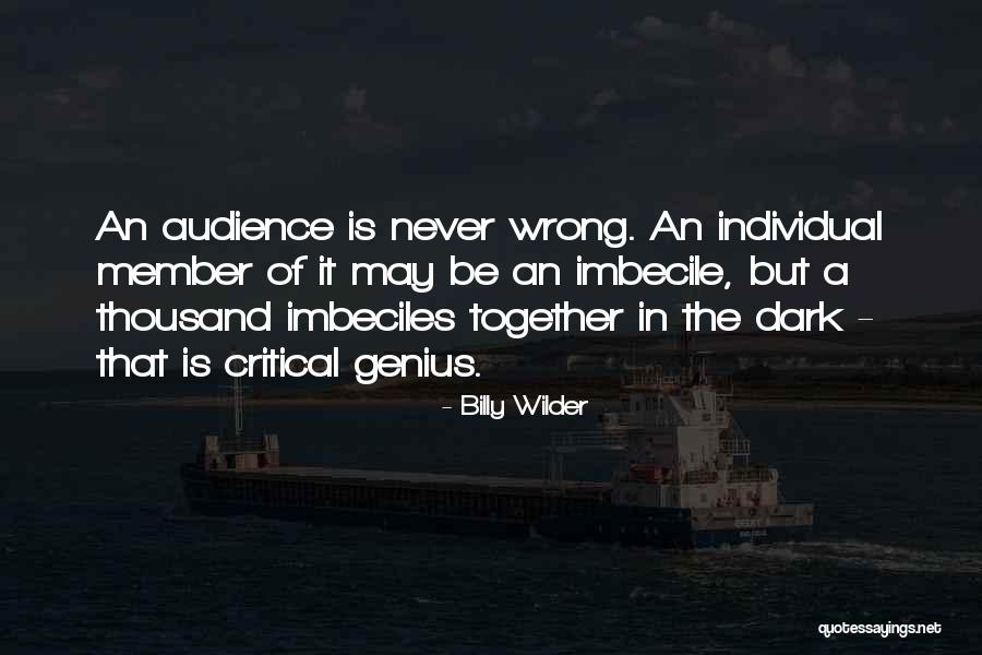 Billy Wilder Quotes 1019084