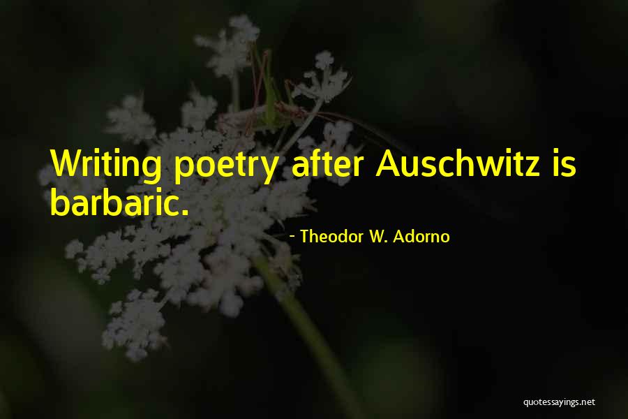 Bimbam Chayei Quotes By Theodor W. Adorno Bimbam Chayei Quotes By Theodor W. Adorno