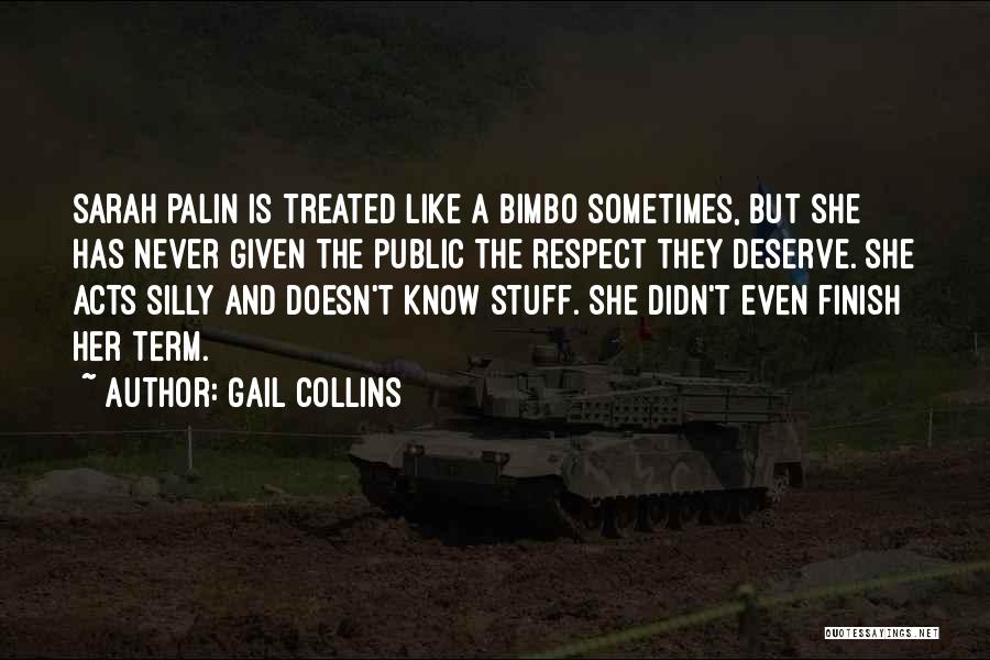 Bimbo Quotes By Gail Collins